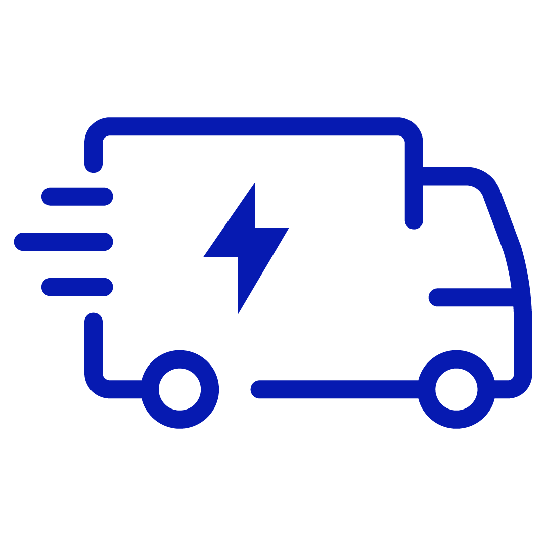 Icon of the e-van